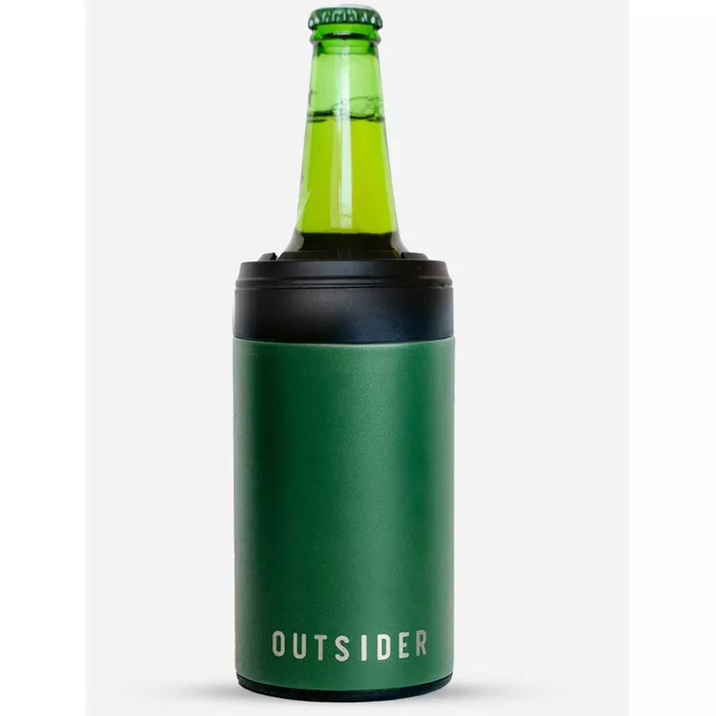 Outsider The PM Can Cooler, Green — 304 Stainless Steel