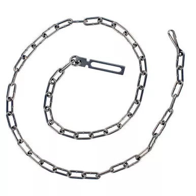 Peerless Model PSC78 Security 78" Belly Chain Pass-Through Link Heavy Duty Clip