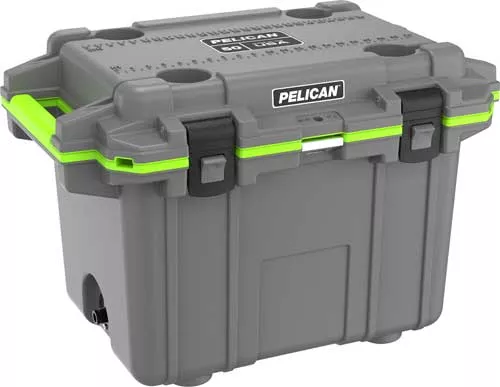 Pelican IM 50Qt Elite Cooler Dark Gray Green