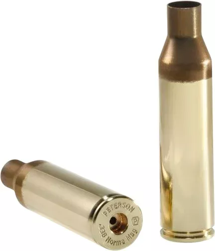 Peterson 338NormaMag Brass Cases – 250 CT