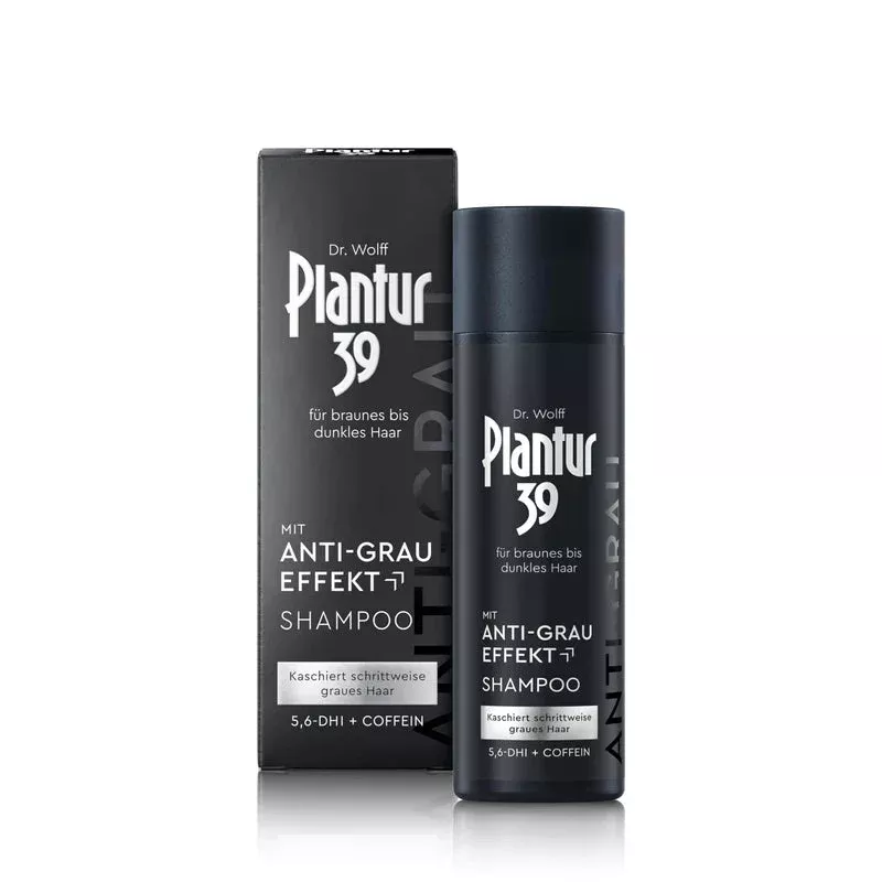 Plantur 39 Anti-grey effect shampoo, 1 x 200 ml, conceals gradually gr