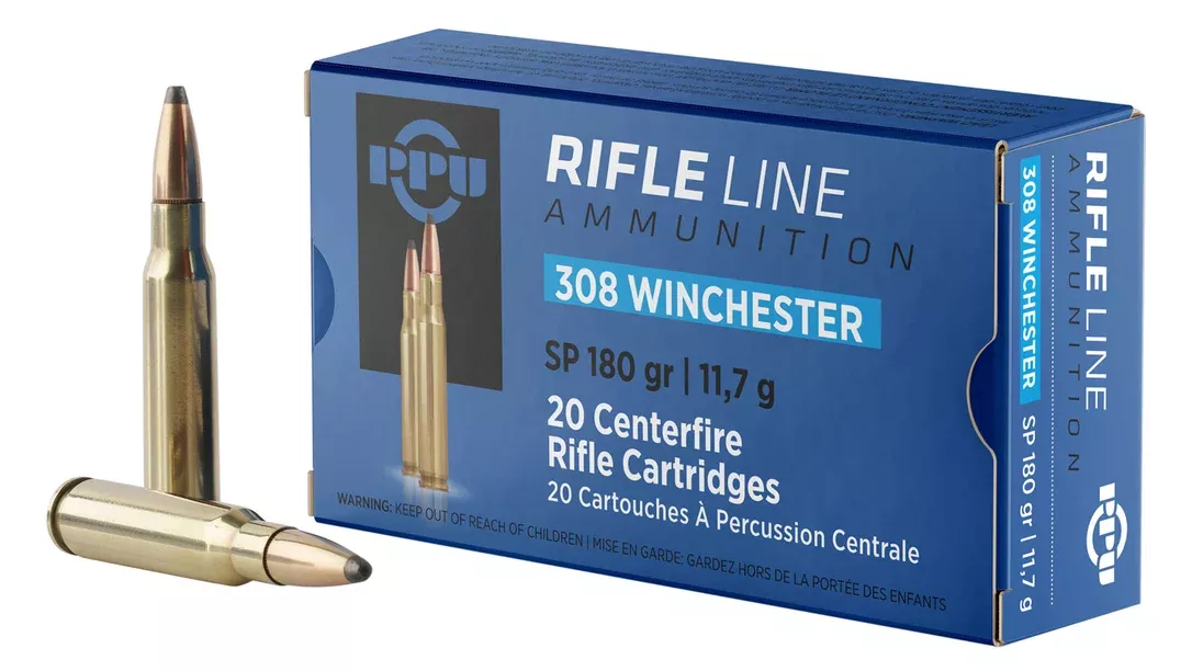 PPU Prvi Partizan .308 Win 180gr SP – 20rd Box
