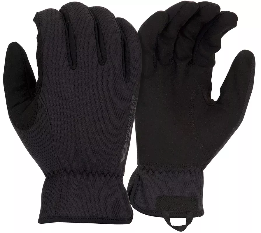 Pyramex VGTG20BX2 Operator Gloves, XXL – Black Synthetic Leather