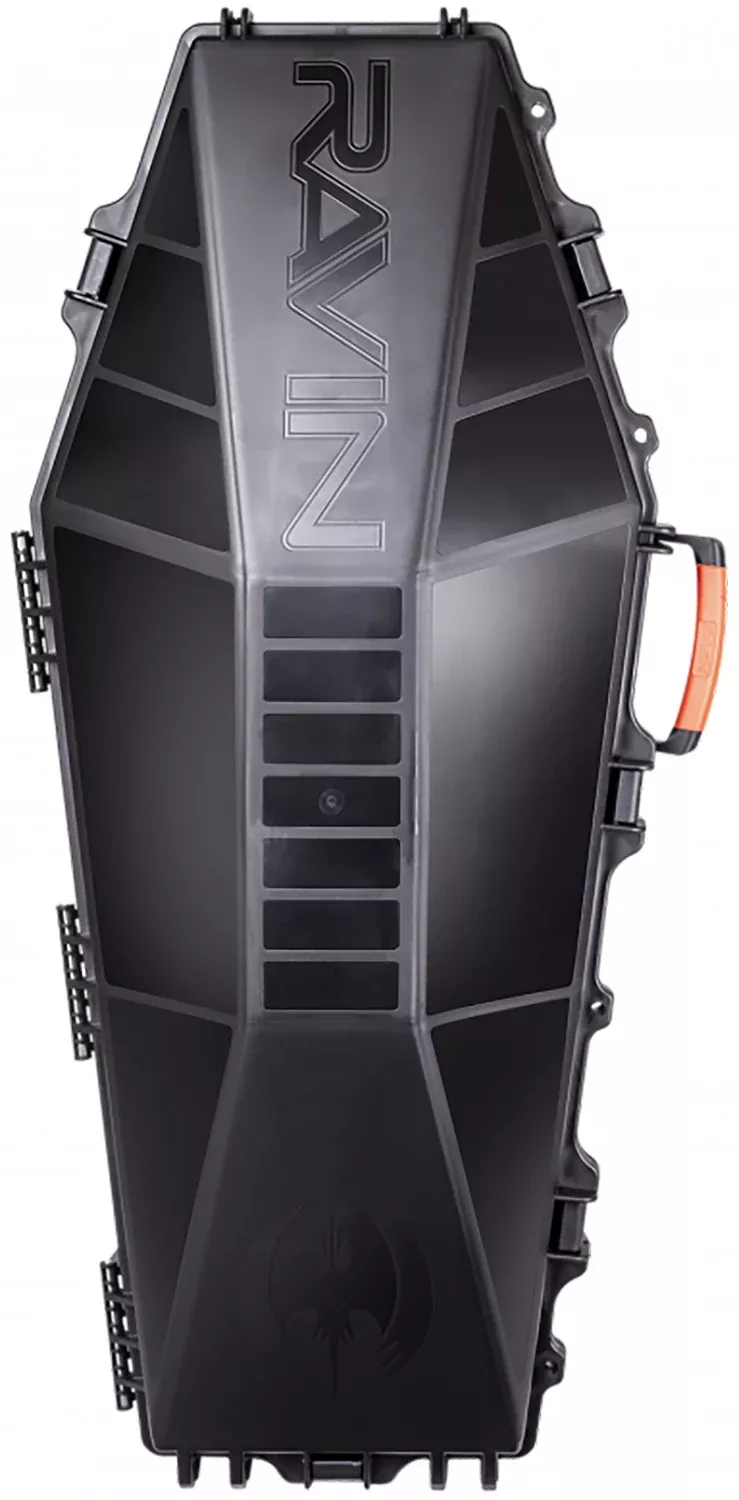 Ravin Crossbows R186 Hard-Shell Crossbow Carry Case Orange Black Polymer