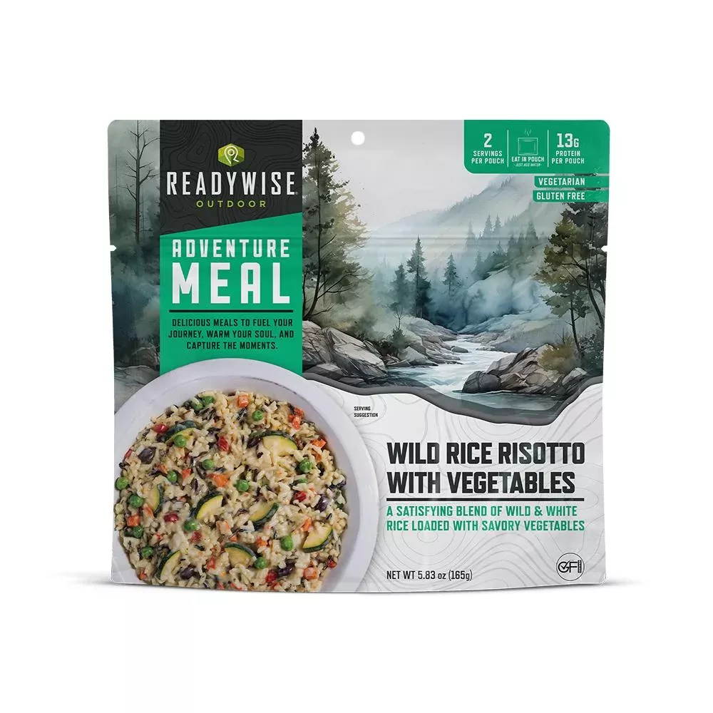 Readywise Wild Rice Risotto Ready-to-Eat Pouches Pack of 6