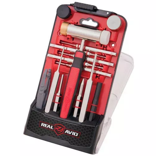 Real Avid Accu-Punch Hammer & AR15 Pin Punch Set (AVHPS-AR)