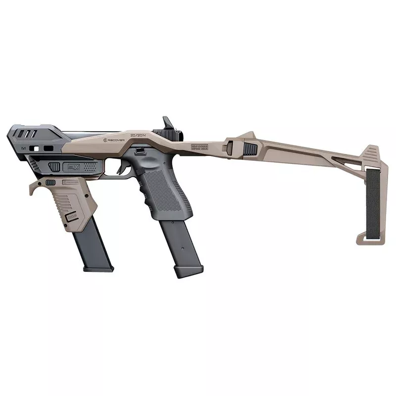 Recover Tactical 20/20N Stabilizer Kit w/ Brace, Tan