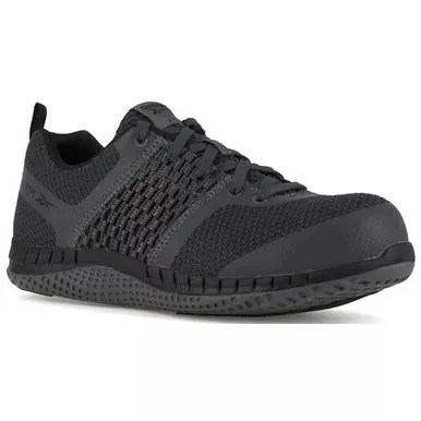 Reebok Men’s Coal and Grey Black Print Work ULTK Work Shoe RB4248
