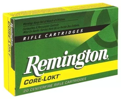 Remington 7mm Remington Mag Core-Lokt 140 grain Pointed Soft Point ammunition