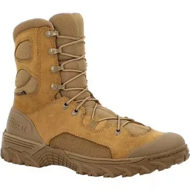 Rocky RKC180 Men’s Brown Mountain Combat 8″ Military Boot