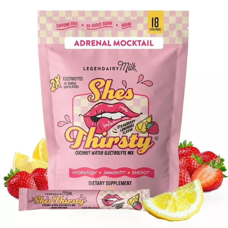 She’s Thirsty Adrenal Cocktail Powder – Legendairy Milk – Coconut Wate