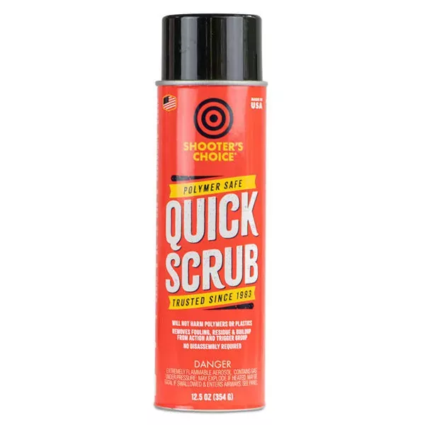 SHOOTER’S CHOICE POLYMER SAFE QUICK SCRUB CLEANER 12.5oz 12/c
