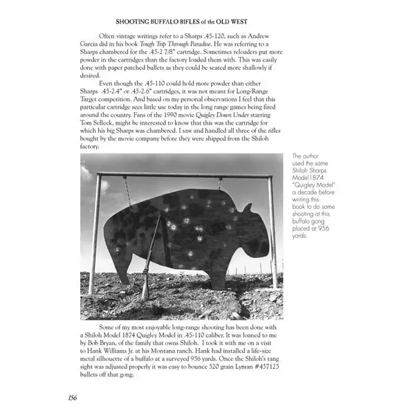 SHOOTING BUFFALO RIFLES OF THE OLD WEST