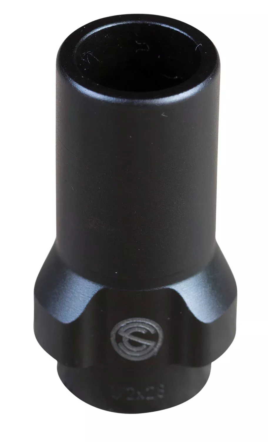 SilencerCo 3-Lug Muzzle Device 9mm Luger 1/2-28 TPI for Suppressor Attachment
