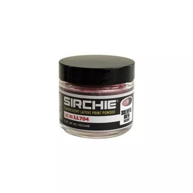 Sirchie SILVER/REDescent Fluorescent Fingerprint Powder