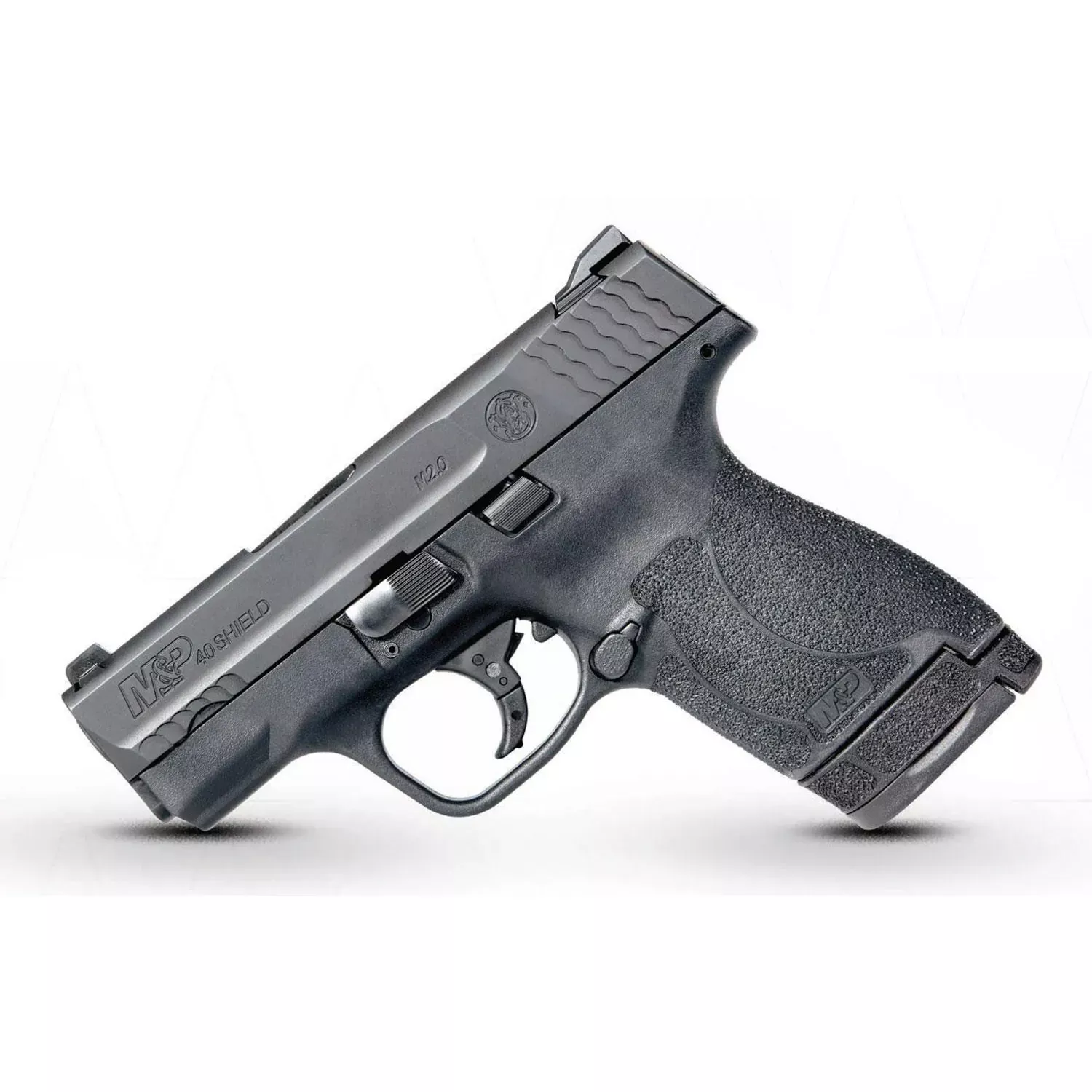 Smith & Wesson M&P Shield M2.0 Pistol 11814, 40 S&W, 3.1″, Black Polymer Grip/Frame, Black Finish, 6/7 Rd