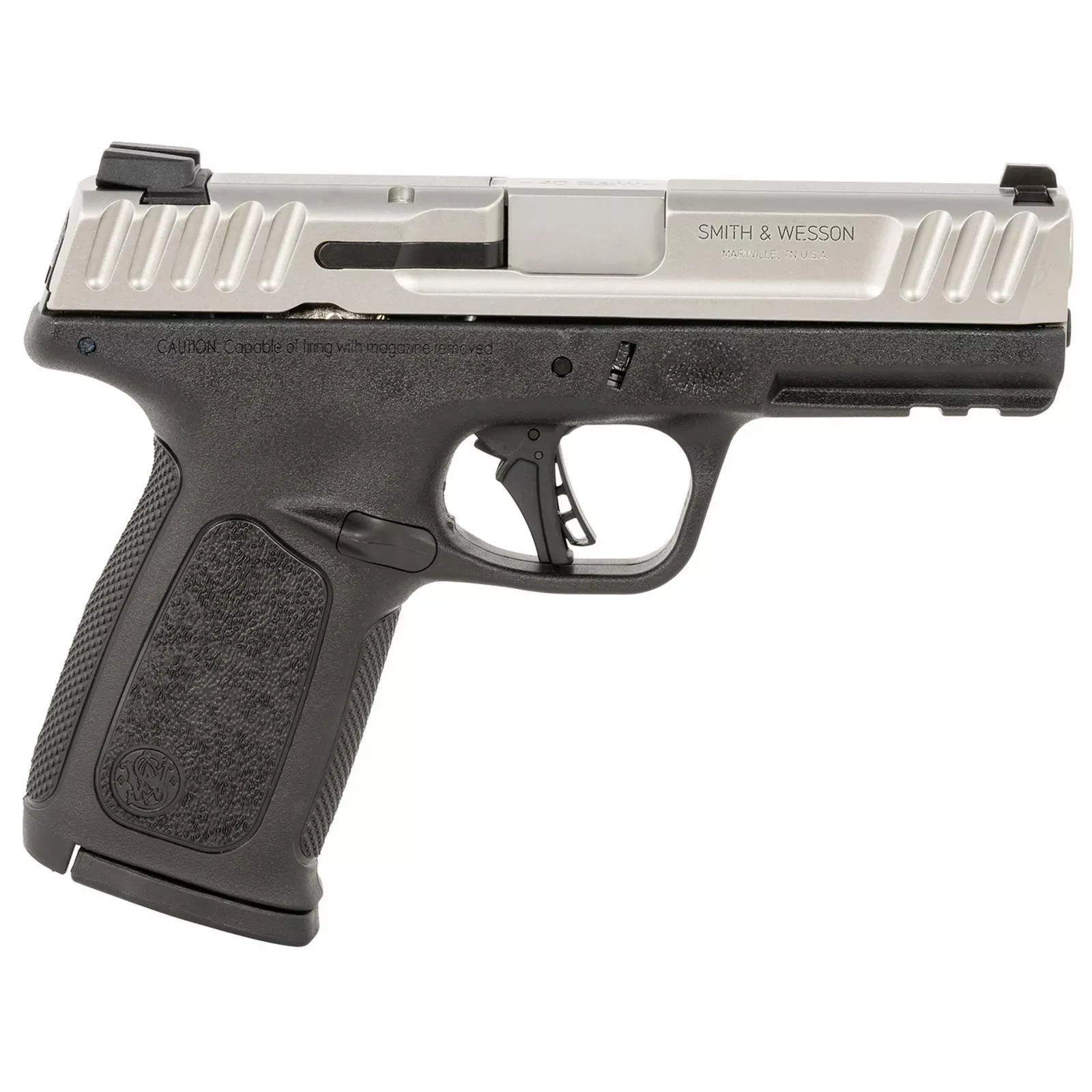 Smith and Wesson SD40 M2.0 Compact 13937, 40 S&W, 4″, Black Grips, 10 Rds