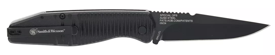 Smith & Wesson Special Ops Auto Folding Knife — 3.4 in Blade