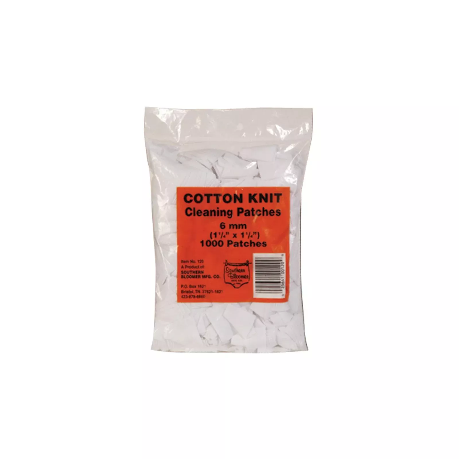 Southern Bloomer 6mm Gun Cleaning Patches Pack of 1000