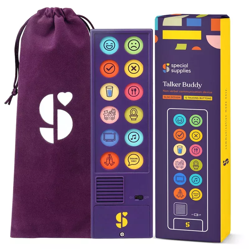 Special Supplies AAC Communication Device for Speech Therapy, Talker B