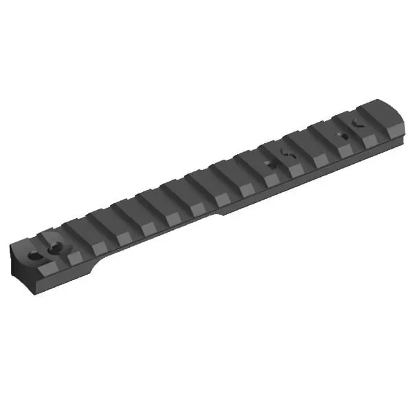 SSK BASE, PIC QUARTER RIB 20 MOA,BLACK,NO TAPER-ENC