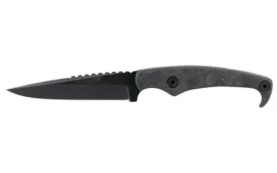 Stroup MK2 4-inch Cerakote Black Fixed Blade Knife