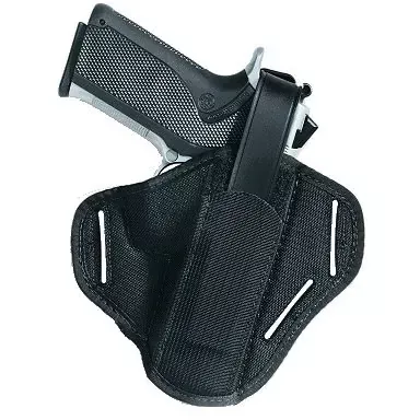 Uncle Mikes Belt Holster Fits: 3.25″-3.75″ Barrel Medium/Large Autos (8616)