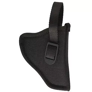 Uncle Mikes Hip LH Holster/3″-4.5″ Barrel Large Autos/Open End (81152)