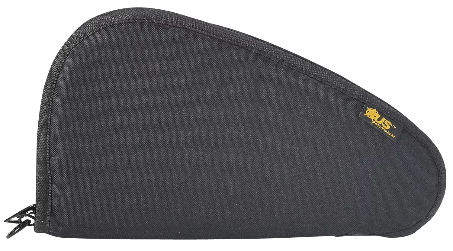 US PeaceKeeper P21013 Single Handgun Pistol Case Black Polyester Padded
