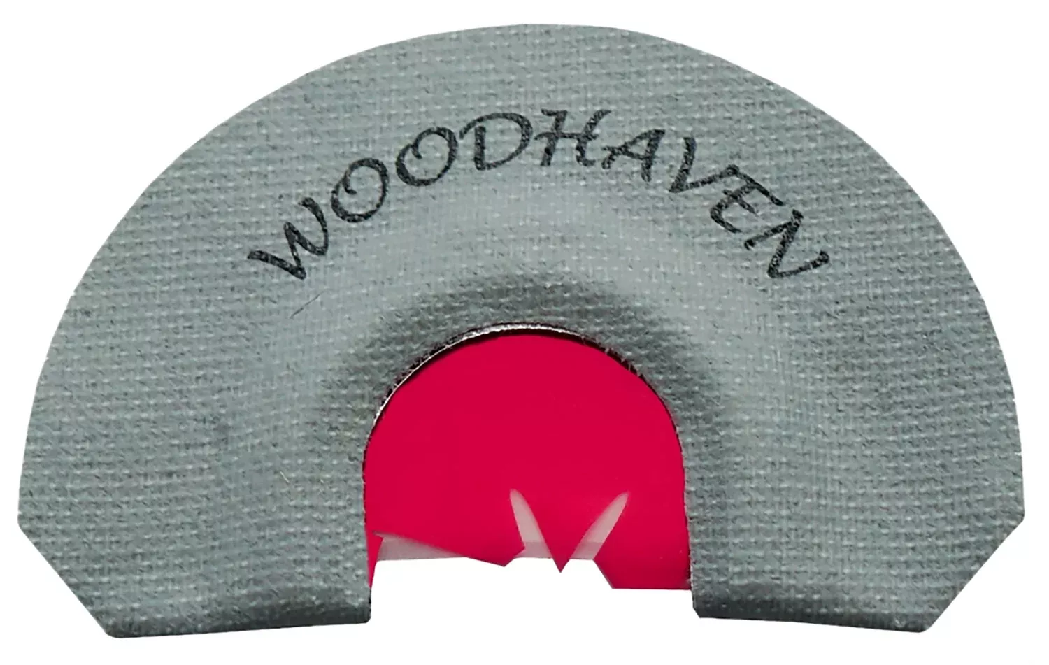 Woodhaven WH341 Dagger Split-V Side Cut Turkey Diaphragm Call Gray/Red